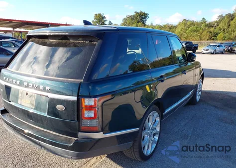 2017 Land Rover Range Rover 3.0L V6 Supercharged Hse from USA, damaged, VIN SALGS2FV6HA328271